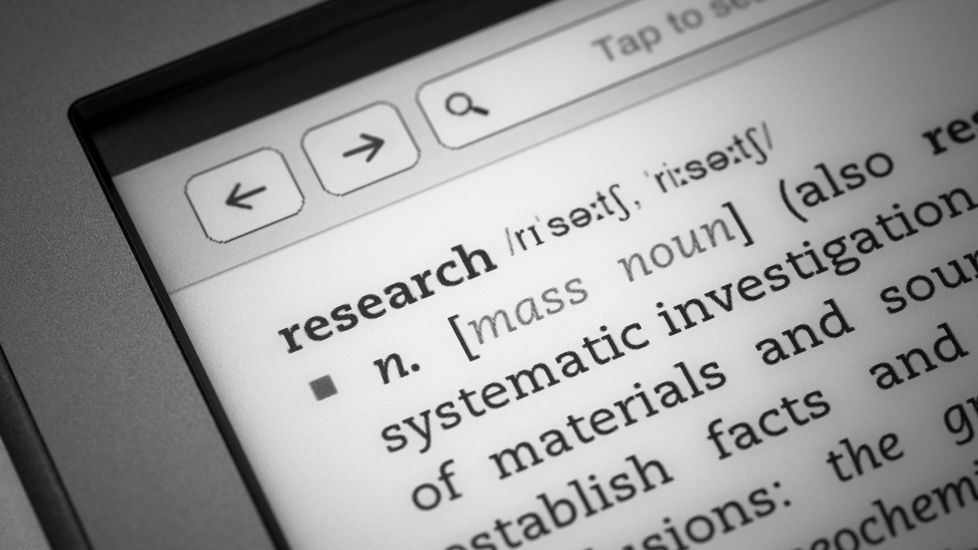 Research